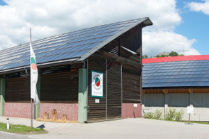  Solare Einspeisung in das kommunale Nahwärmenetz Eibiswald mit einer Bruttokollektorfläche von 1.250 m² Flachkollektoren im Bestand und zusätzlichen 1.200 m² auf einem Neubau 