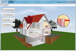  Mit Einsatz der Software ?Optimus Duo 3D? lassen sich Heizsysteme im Gebäudebestand optimal und sicher nach Verfahren A und B abgleichen.  