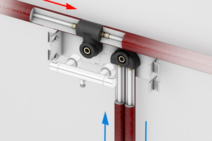  Die industriell vorgefertigte ?TECEflex?-Hygienebox sorgt für die thermische Entkopplung von Warmwasserzirkulation und Armatur. So lassen sich Anforderungen in Sachen Trinkwasserhygiene problemlos einhalten.  