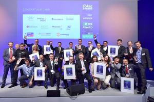  Die Gewinner von Intersolar Award und ees Award 2017 