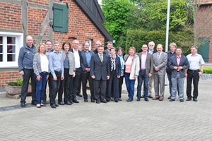  Rund 20 Professoren des AK Heizungstechnik trafen sich Anfang Mai 2017 bei der Reflex Winkelmann GmbH in Ahlen zum Jahrestreffen.  
