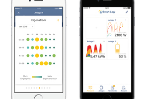  Passend zum Portal ist die „Solar-Log Web Enerest“-App verfügbar. 