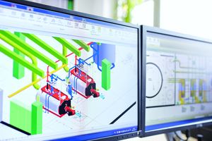  Ein digitales Modell, das Architekten, Fachplaner, Bauherren und Baubehörden vernetzt und im Idealfall sogar Lagerbestände und Preise der Baustoff­zulieferer in Echtzeit einbindet 