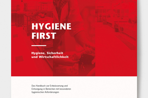  Das Handbuch „Hygiene First – Hygiene, Sicherheit und Wirtschaftlichkeit“ bietet auf über 200 Seiten Wissenswertes zur Einhaltung von Hygiene-Standards bei der Entwässerung von Großküchen, Schlachtereien und Produktionsstätten der Lebensmittelindustrie. 