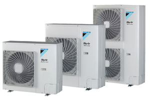  Die „Sky Air A“-Serie umfasst die „Advance“-Serie und die „Alpha“-Serie mit Modellen in Leistungsgrößen von 6,8 kW bis 13,4 kW. 