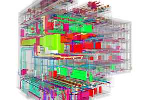  Kollisionen werden frühzeitig in der Planungsphase entdeckt und korrigiert – das vermeidet Probleme und Zeitverzögerungen auf der Baustelle. 