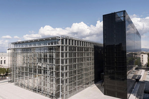  Das neue Kongresszentrum war der Sieger eines internationalen Architektur-Wettbewerbs. 