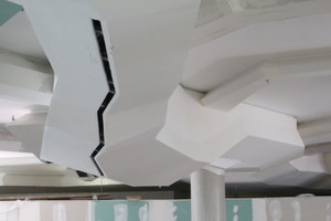  Die Installation der gesamten Skulptur erfolgte in nur drei Wochen durch drei erfahrene Trockenbauprofis sowie zwei Spachtelprofis aus dem Team von Heinrich Schmid. 