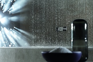  In der „Horizontal Shower“ kann man sich das Wasser in unterschiedlicher Intensität aus sechs Düsen auf den Körper fallen lassen.  