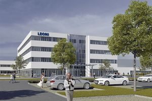  Die TGA für den neuen Fabrikkomplex der Leoni AG wird von Caverion ausgeführt.
Bild:omlor-mehringer
 