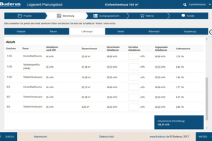  Das „Logavent“-Planungstool leistet bei der Konzeption eines kontrollierten Wohnungslüftungssystems Unterstützung. 