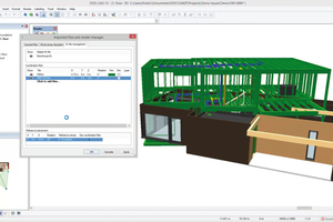  Ebenso wurde ein neuer IFC-Import- und Modellmanager eingeführt. 