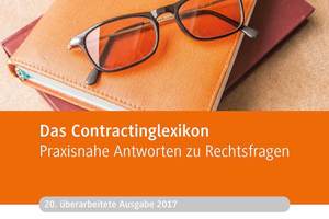  Das Contractinglexikon wurde aktualisiert und auf Stand 2017 gebracht.  