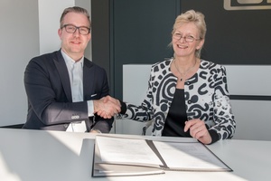  Unterzeichnung der Absichtserklärung am Geze-Firmensitz in Leonberg durch Vertreter der Geze GmbH und der Priva B.V.

Foto: GEZE GmbH 