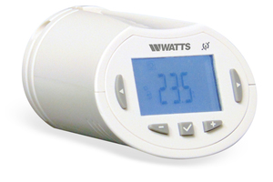  Mit dem elektronischen Heizkörper-Thermostatregler kann die Temperatur grad genau eingestellt werden.  