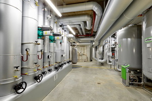  Blick in die Energiezentrale der Green Factory 2.0 
