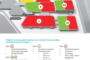  Geländeplan der IFH/Intherm 2018 