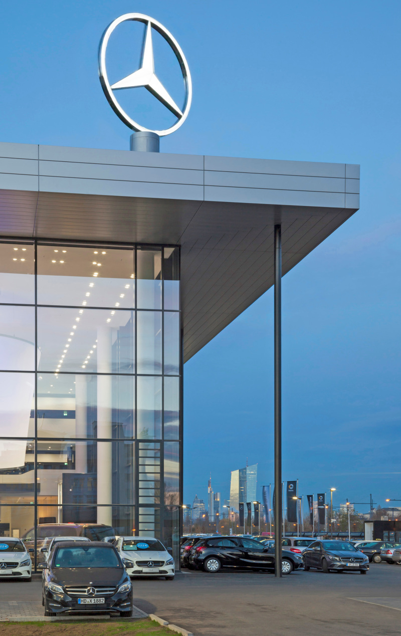 Mercedes Benz Hauptniederlassung Tab Das Fachmedium Der Tga Branche