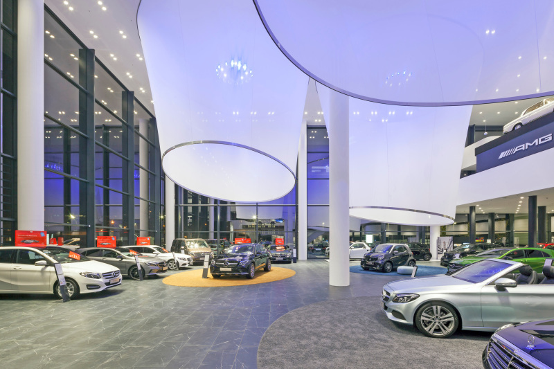 Mercedes Benz Hauptniederlassung Tab Das Fachmedium Der Tga Branche