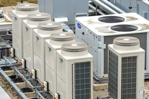  VRF-Außengeräte der „City Multi“-Serie von Mitsubishi Electric kommen überall dort zum Einsatz, wo große und anspruchsvolle Gebäude individuelle Lösungen zur Klimatisierung erfordern. 
