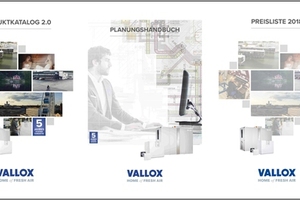  Aktuelle Vallox-Wissens-Trilogie: Der neue Produktkatalog 2.0 von Vallox mit zugehöriger Preisliste und das Planungshandbuch sind gedruckt und online verfügbar 
