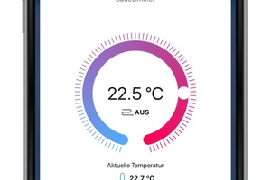  Ein Thermostat-Drehregler ersetzt den horizontalen Schieberegler der Vorgängerversion. 