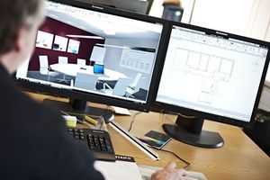  Auf der Webseite der Trilux Akademie finden Besucher Informationen zum digitalen Bauen und Planen mit BIM. 
Foto: Trilux 