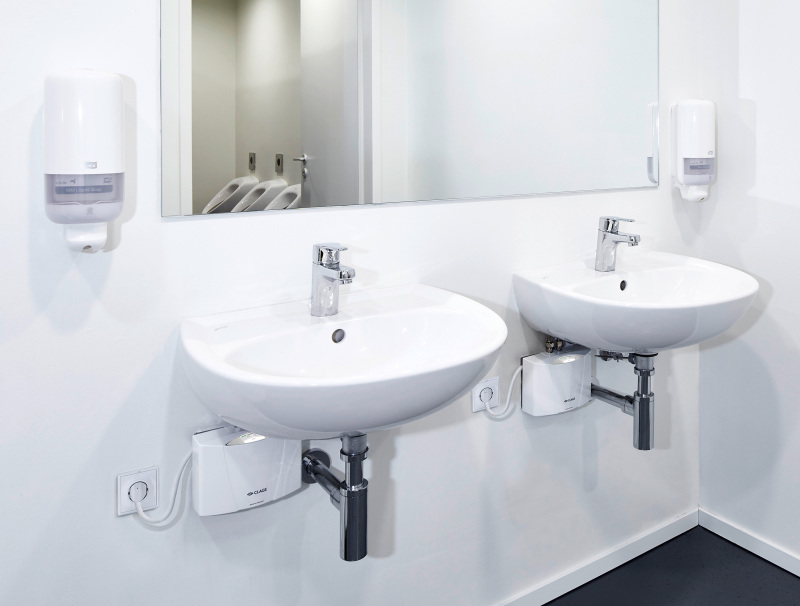 Dezentrale Warmwasserbereitung für das Zentralgebäude - tab - Das