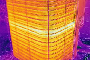  Termographie einer Wärmepumpe 