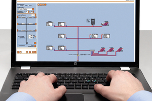  Die Software „EasyPlan“ ermöglicht für kleinere bis mittlere Heizungsanlagen die einfache Auswahl, Dimensionierung und Anordnung von Ventilen im Anlagenschema. 