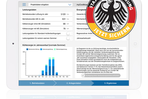  Die kostenlos erhältliche Berechnungssoftware „myCoolblue“ steht als PC- oder Android-Version unter www.mycoolblue.de zur Verfügung. Ebenso eine für iOS-Version im Apple App-Store. 