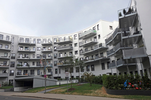  Das heutige Gebäude, gelegen an der Hans-Günther-Sohl-Straße 1 in Düsseldorf, ... 