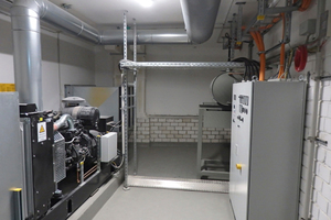  Für den Betrieb der Süla-Anlagen in den Sicherheitstreppenhäusern wird ein Bestandsnotstromdiesel genutzt.  