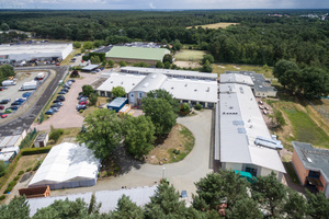  Das Gebäude der Lausitzer Werkstätten in Hoyerswerda 