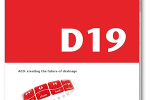  Der Katalog D19 behandelt die Bereiche Parkdeck, Dach-, Balkon-, Terrassen- und Fassadenentwässerung sowie Rohrsysteme.  