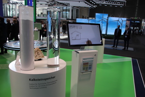  Hannover Messe Kalksteinspeicher bei DLR 