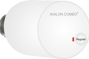  Mit einem Funk-Heizkörperthermostat „Avalon Combo+” können bis zu zehn Stellantriebe gesteuert werden. Touchpad-Thermostat mit beleuchtetem Display, Raumtemperaturanzeige, Bewegungssensor, Fensteröffnungserkennung für den digitalen dynamischen hydraulischen Abgleich. 