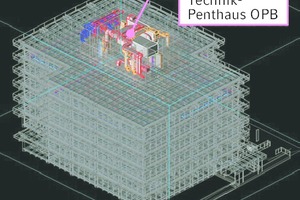  „Revit“-Gesamtmodell Obermeyer-Gebäude in München 