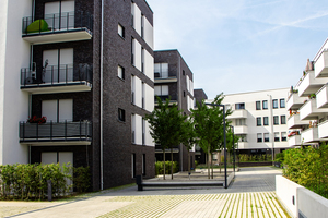  Auch die liebevoll angelegten Außenanlagen sorgen für Lebensqualität im Wohnquartier. 