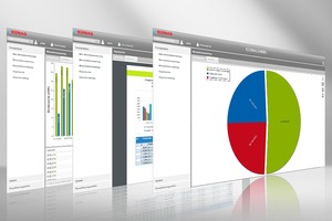  Die Software bietet umfangreiche Möglichkeiten zur Erstellung von Reports und individuellen Energieberichte.  