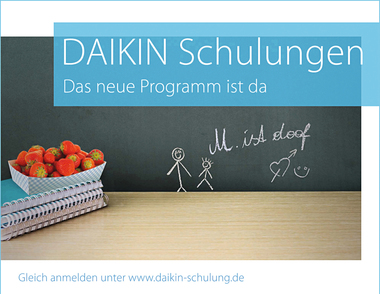 Schulungsprogramm 2019/2020 von Daikin