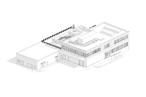  3D-Ansicht des Gebäudes ... 