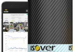  Mit dem Isover-„Guard System“ lassen sich Feuchtigkeits- und Temperaturentwicklungen im Flachdach digital und voll automatisch überwachen.  