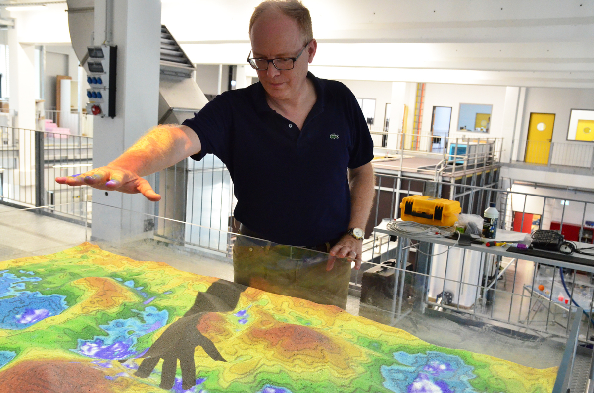 „Augmented Reality Sand Box“ an der FH Münster