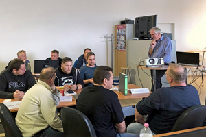  Teilnehmer des Seminars „Bauleitender Obermonteur BTGA“ bei  