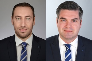  Sinisa Grubanovic (links) wird in der Niederlassung Süd-West für Filtertechnik zuständig sein, während Jochen Saxe (rechts) den Vertriebsinnendienst in Neukirchen-Vluyn leitet. 