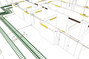  Auf der Light+Building präsentiert Data Design System die neuen DDS-CAD-Funktionen rund um die Kabelverlegung und das Verteilermanagement. 