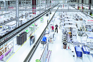  Blick in eine Produktionshalle im Bosch-„Werk der Zukunft“ in Blaichach/Immenstadt im Oberallgäu 