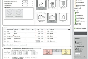  Neben verlässlicher Luftmengenberechnung, Bewertung zur lüftungstechnischen Maßnahme sowie einer kompletten Materialliste aller  Systemkomponenten ist somit auch eine sichere Planung gemäß der aktualisierten DIN 1946-6 gewährleistet. 