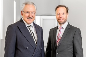  Die Geschäftsführer Dipl.-Ing. Clemens Kiefer (links) und Dipl.-Kfm Ingo Kiefer  